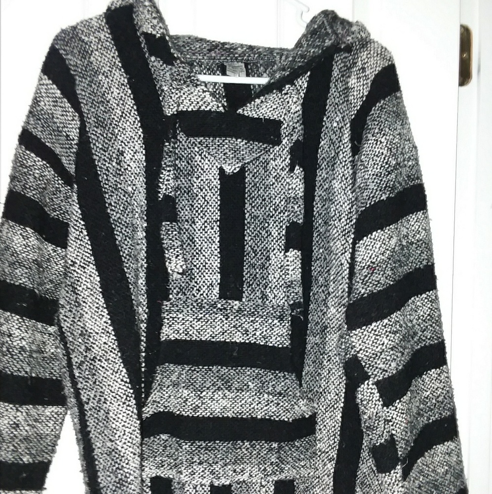 Rasta baja hoodie/ drug rug